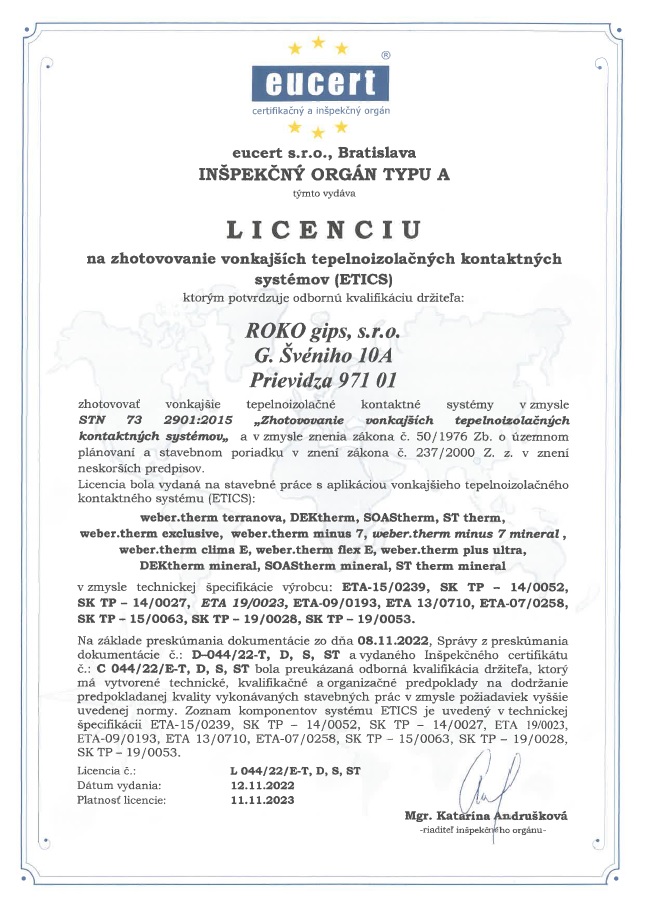 ETISC licencia